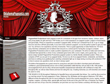 Tablet Screenshot of oklahomapageants.com
